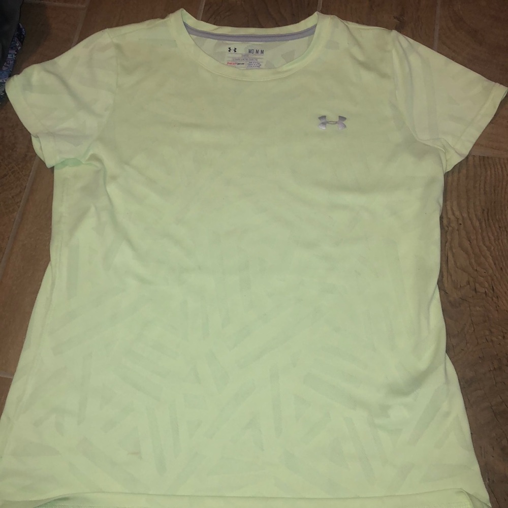 Neon under armor shirt! :)